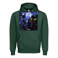 Sports Green king diamond abigail tour 2022 Zipper Hoodie - linhVisuals