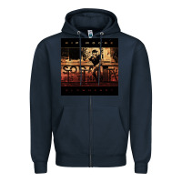 Navy kip moore slowheart tour 2022 Zipper Hoodie - linhVisuals