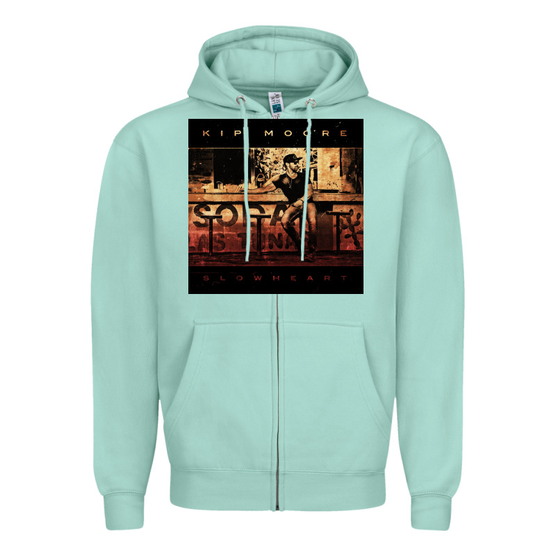 Kip Moore Slowheart Tour 2022 Zipper Hoodie by linhVisuals | Teevron