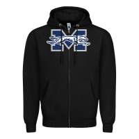 Moravian Merch, Greyhounds Zipper Hoodie | Teevron