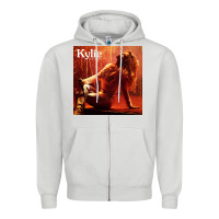 Dove Grey kylie minoque golden tour 2022 Zipper Hoodie - linhVisuals