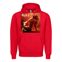 Kylie Minoque Golden Tour 2022 Zipper Hoodie | Teevron