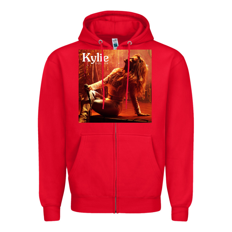 Kylie Minoque Golden Tour 2022 Zipper Hoodie by linhVisuals | Teevron