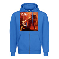 True Royal kylie minoque golden tour 2022 Zipper Hoodie - linhVisuals
