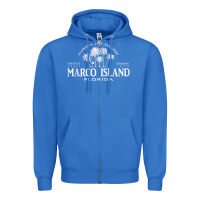 True Royal marco island fl florida's last paradise paradise coast raglan baseball Zipper Hoodie - linhVisuals
