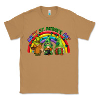 Toasted Coconut Happy St. Patrick's Day rainbow gnomes Classic Tee - CowGirlArtShop