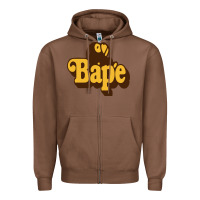 Chestnut baby bape Zipper Hoodie - linhVisuals