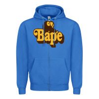 True Royal baby bape Zipper Hoodie - linhVisuals