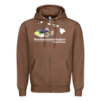 Chestnut humuhumunukunukuapua'a hawaii state fish t shirt Zipper Hoodie - linhVisuals