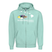 Seafoam humuhumunukunukuapua'a hawaii state fish t shirt Zipper Hoodie - linhVisuals