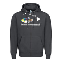 Smoke humuhumunukunukuapua'a hawaii state fish t shirt Zipper Hoodie - linhVisuals