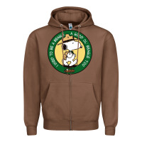 Chestnut beagle scout patrol wood badge Zipper Hoodie - linhVisuals