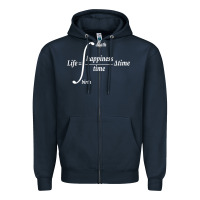 Navy math teacher integral of life happiness time geeky math Zipper Hoodie - linhVisuals