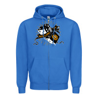 True Royal Dirty honey Zipper Hoodie - linhVisuals