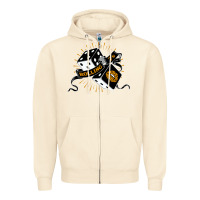 Sandshell Dirty honey Zipper Hoodie - linhVisuals