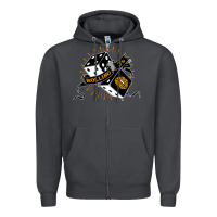 Smoke Dirty honey Zipper Hoodie - linhVisuals