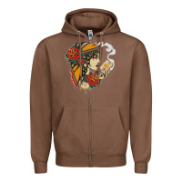 Chestnut Dirty honey Zipper Hoodie - linhVisuals