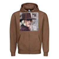 Chestnut charlie rich   behind closed doors Zipper Hoodie - linhVisuals