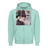 Seafoam charlie rich   behind closed doors Zipper Hoodie - linhVisuals