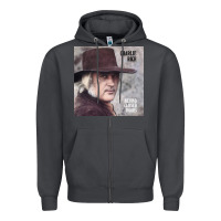Smoke charlie rich   behind closed doors Zipper Hoodie - linhVisuals
