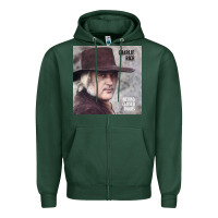 Sports Green charlie rich   behind closed doors Zipper Hoodie - linhVisuals