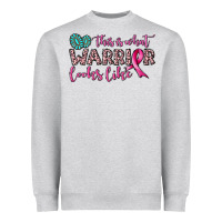 This Is What Warrior Looks Like Heavyweight Sweatshirt | Teevron
