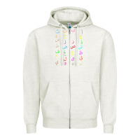 Oatmeal Heather funny teachers, 28 arabic alphabet arabian letters birthday Zipper Hoodie - linhVisuals
