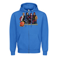 True Royal descendants poster Zipper Hoodie - linhVisuals