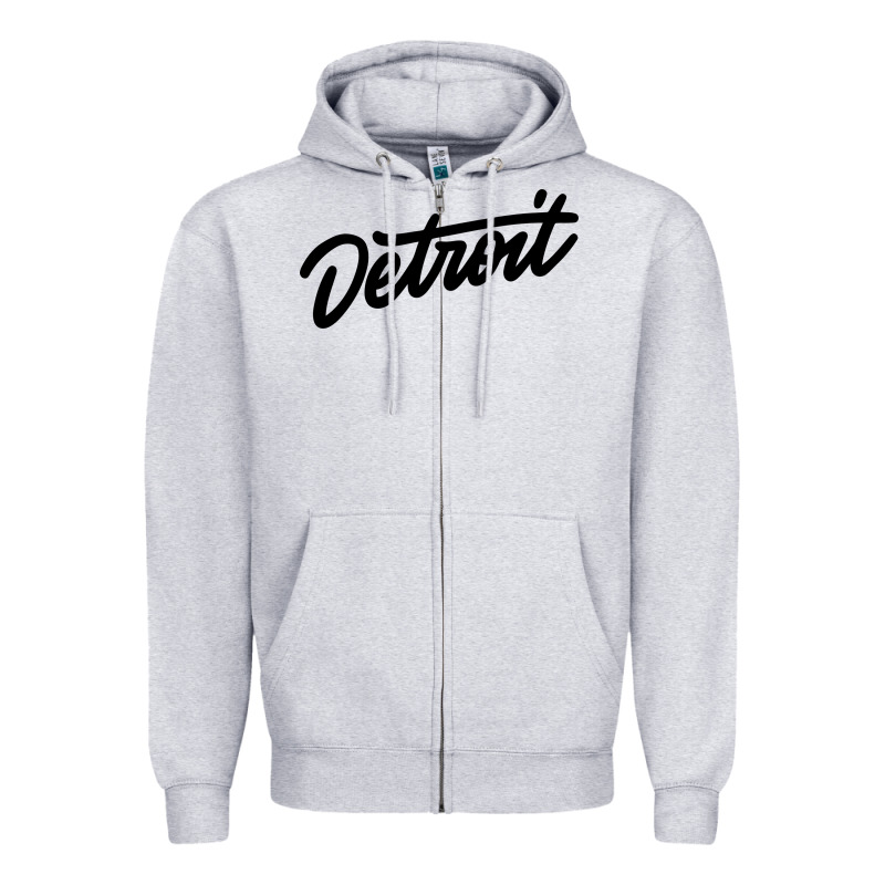 Detroit Zipper Hoodie by linhVisuals | Teevron