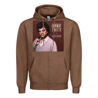 Chestnut conway twitty the best of conway Zipper Hoodie - linhVisuals