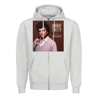 Dove Grey conway twitty the best of conway Zipper Hoodie - linhVisuals