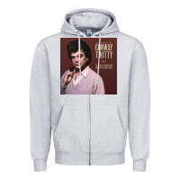 Heather Grey conway twitty the best of conway Zipper Hoodie - linhVisuals