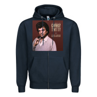 Navy conway twitty the best of conway Zipper Hoodie - linhVisuals