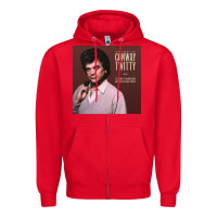 Red conway twitty the best of conway Zipper Hoodie - linhVisuals