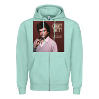 Seafoam conway twitty the best of conway Zipper Hoodie - linhVisuals