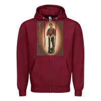 Burgundy conway twitty concert tour progra Zipper Hoodie - linhVisuals
