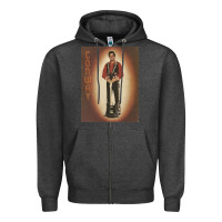 Charcoal Heather conway twitty concert tour progra Zipper Hoodie - linhVisuals