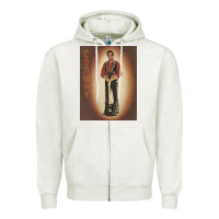 Oatmeal Heather conway twitty concert tour progra Zipper Hoodie - linhVisuals