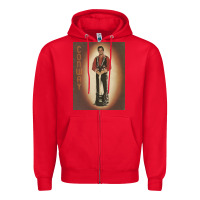 Red conway twitty concert tour progra Zipper Hoodie - linhVisuals