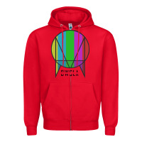 Red The Owsla Zipper Hoodie - linhVisuals