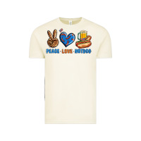 Vintage Arctic Peace Love Hotdog Vintage Tee - BundleAndBundleShop