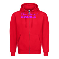 Red blackberry smoke 6 Zipper Hoodie - linhVisuals
