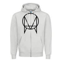 Dove Grey owsla skrillex dubstep trap music Zipper Hoodie - linhVisuals