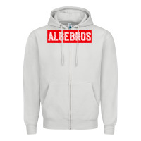 Dove Grey algebros design for math students or a present to ur teacher Zipper Hoodie - linhVisuals