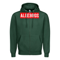 Sports Green algebros design for math students or a present to ur teacher Zipper Hoodie - linhVisuals