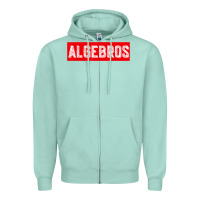 Seafoam algebros design for math students or a present to ur teacher Zipper Hoodie - linhVisuals