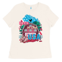 Bone Barn in the USA Ladies Tee - FaDigitalArtStudio