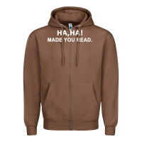 April Fools Day For Teacher Ha Ha Made You Read Premium Zipper Hoodie | Teevron