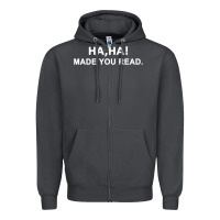 Smoke april fools day for teacher ha ha made you read premium Zipper Hoodie - linhVisuals