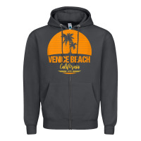 Smoke california venice beach tank top Zipper Hoodie - linhVisuals
